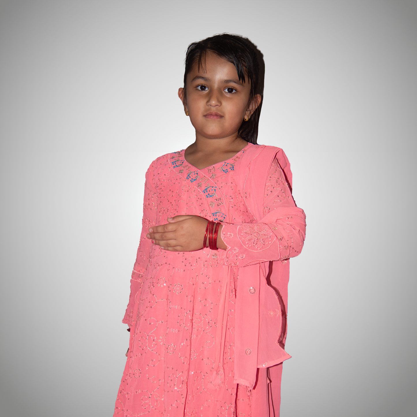 Kids Salwar Kameez for Girls – Ethnic Outfit with Dupatta