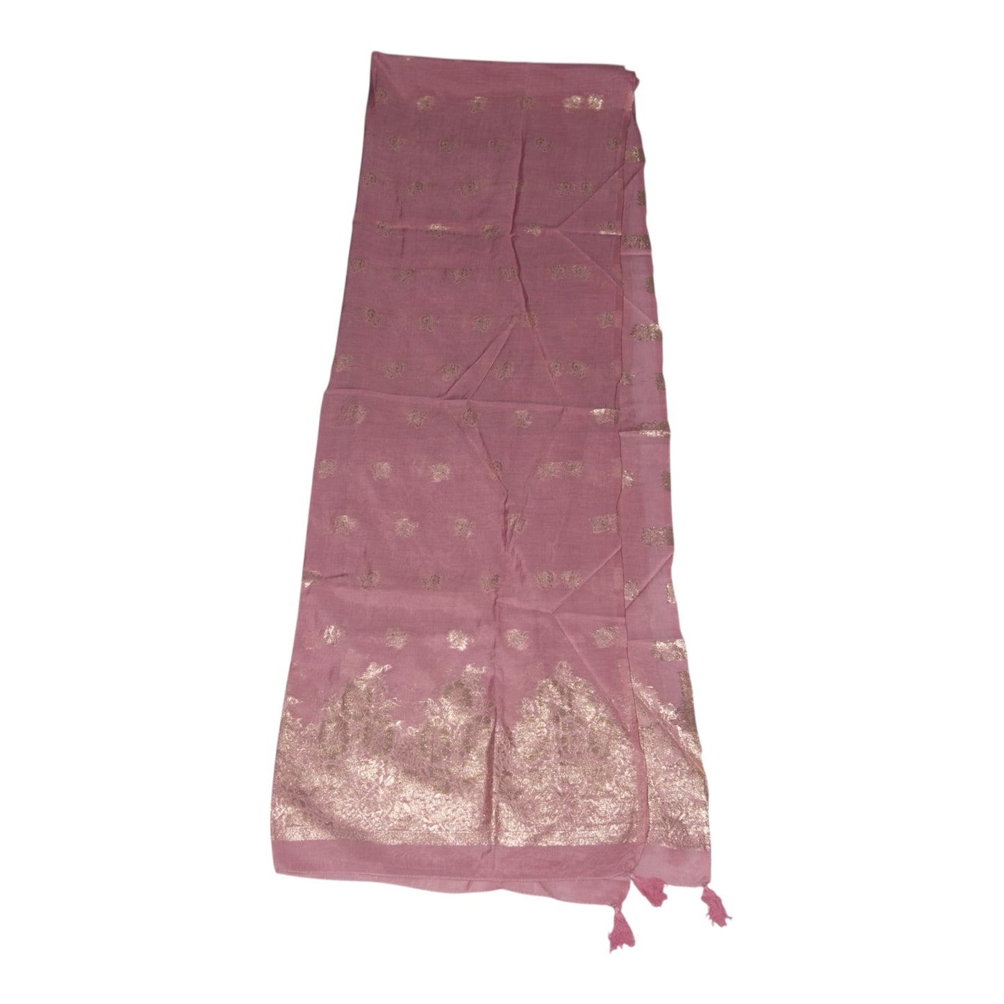 Women's Elegant Straight Kurta Set With Banarasi Dupatta